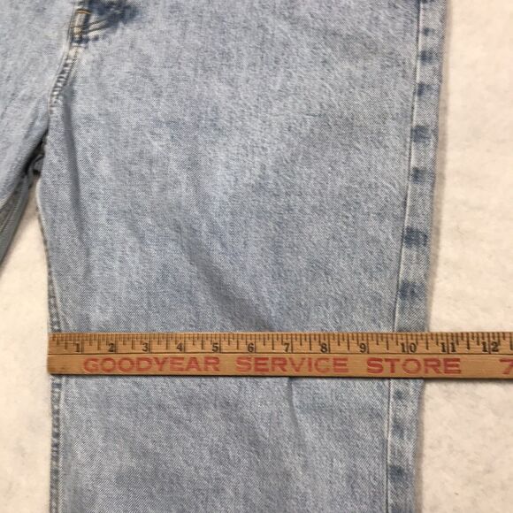 NWT EVERLANE Jean Women 32(38x28) Relaxed Straight Hi Rise Light Wash Organic - Picture 14 of 16